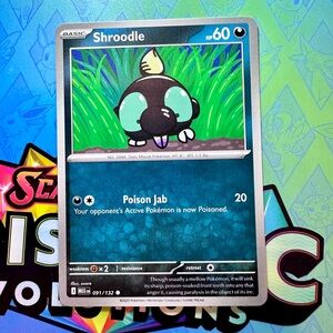 shroodle (091/132) - common — pokémon: mega evolutions